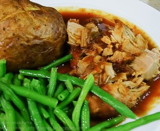 BBQ Pork Tenderloin and the March Slow Cooker Challenge