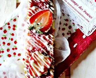 Tarte tatin – Madeleine aux fraises et chocolat blanc