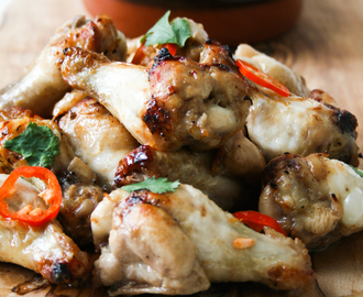 Sticky Thai Chicken Wings & A Bit Of Blog Envy [Nigel Slater Project #35]