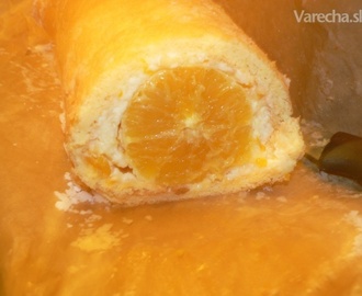Kokosovo-mandarínková roláda
