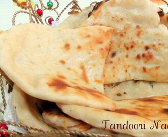 Butter Naan- Tandoori oven effect made easy
