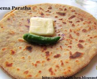 Keema Paratha - Minced Meat Paratha