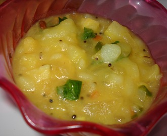 Potato masala for Chapathi/Poori