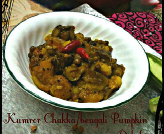 Kumror Chakka ~ A Bengali Pumpkin Delight