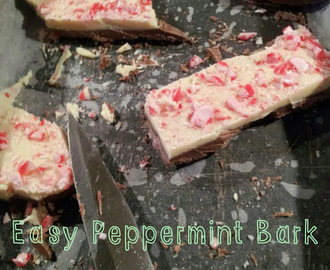 Christmas Recipes - Easy Peppermint Bark
