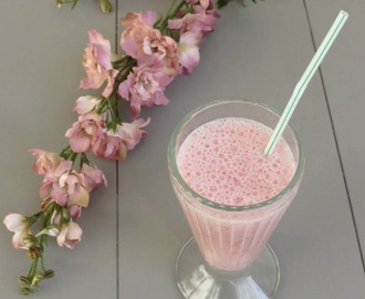 Batido de fresas – Strawberry smoothie