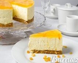 Tarta de queso fría con mascarpone: Cheesecake cítrica