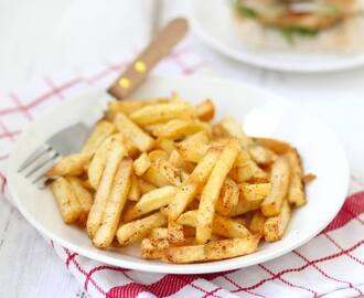 Knoflook-chili frietjes