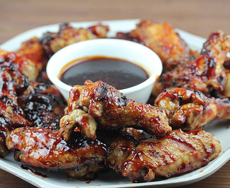 Grilled Honey BBQ Chicken Wings Recipe