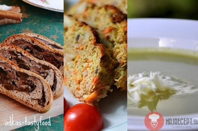 Tip na nedeľný obed | Špargľový krém & Sekaná & Medový závin