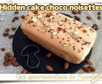 Hidden cake, gâteau caché chocolat noisettes - défi à la noix recette.de