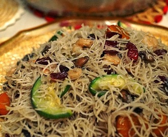 Seafood with Chinese soya noodles - Plody mora s čínskymi sójovými rezancami - Fruits de mer avec des nouilles chinoises de soja