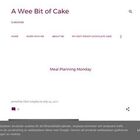 A wee bit of cake