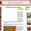 Homemade Easy Cake Recipes For All Occasions