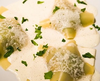 Ravioles de champignon et crème de rutabaga, une recette simple à partager en couple