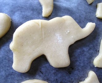 Sophisticated and Reminiscent: Vanilla Bean and Lemon Animal "Crackers"