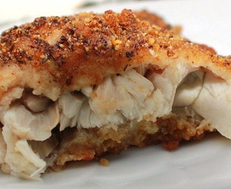 Baked White Fish with Lime Butter Breading Recipe