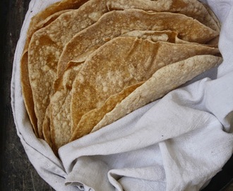 Homemade Spelt Tortillas. Domáce špaldové tortilly.