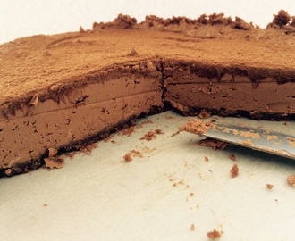 RECEPT: Nepečený čokoládový cheesecake