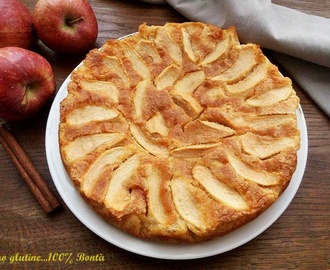 Torta di mele light senza glutine