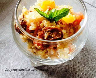 salade de quinoa à la marocaine