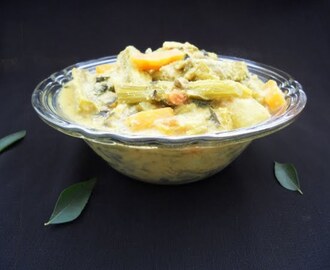 Avial With DrumStick Leaves. (Kerala Style)