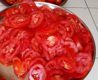 Tomato Powder (how to prepare home made tomato powder at home) by dipu&#39;s kitchen
