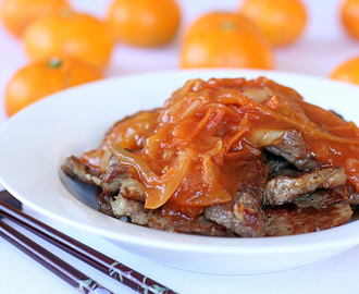 Hong Kong Style Steak with Tomato Sauce