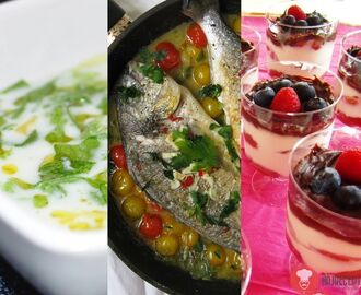 Tip na nedeľný obed | Šalátová polievka & Ryba v bláznivej vode