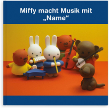 Buch mit Namen - Miffy macht Musik - Hardcover