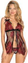 Obsessive Redessia Babydoll & Thong S/M Babydoll alusvaatteet