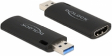 Delock - Videooptagelsesadapter - USB 2.0 - sort