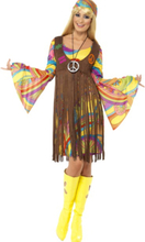 1960 Hippie frynse kostyme