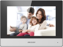Hikvision DS-KH6320-WTE2 - Video intercom system - trådløs (802.11b, 802.11g, 802.11n) - 7 LCD-monitor