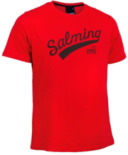 Salming Logo Tee Red L