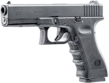 Glock 17 CNC - Gass Softgun med Blowback - GHK Premium