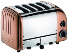 Dualit Classic Toaster 4 Copper Brødrister - Kobber