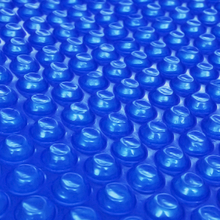 vidaXL flydende soldrevet PE-poolovertræk rund 250 cm blå