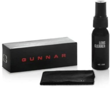 Gunnar - Rengøringssæt spray og mikrofiber til at vedligeholde dine briller til skærme