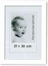 Hvide fotorammer - 21x30 cm (3 stk.)
