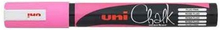 UNI Chalk Marker, Pink (1,8 - 2,5 mm.)