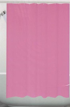 Badeforhæng - 180x180 cm - Pink - Bruseforhæng