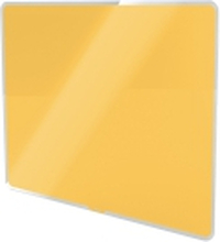 Whiteboard glastavle Leitz Cosy 80x60 cm gul magnetisk
