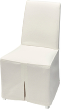 IKEA BERGMUND Stuhl mit langem Bezug weiß/Inseros weiß Inseros weiß