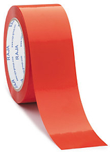 Farbiges PVC Packband RAJA, rot 50 mm x 66m
