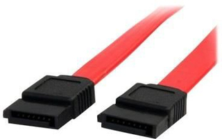 SATA-kabel 46 cm - Serielt ATA-kabel i rødt - SATA-kabel 46 cm - Serielt ATA-kabel i rødt - SATA18