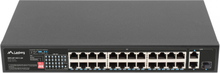 Lanberg Nettverkswitch 24-portar, 24x100MB POE+/1x1GB/1xCombo (30W/Port, Max 2