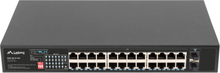 Lanberg Nettverkswitch 24-portar, 24x1GB POE+/2xSFP, (1000 Mbps, 30W/Port, Ma