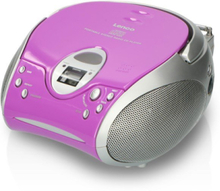 Portable fm radio with cd