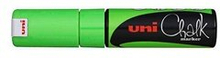 UNI Chalk Marker, Grøn XL (8,0 mm.)